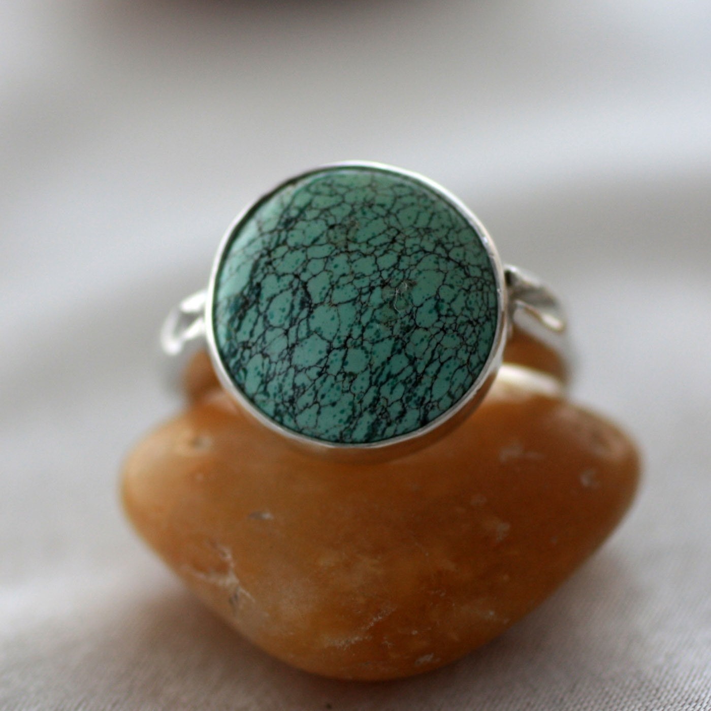 Turquoise Plateau Sterling Silver ring
