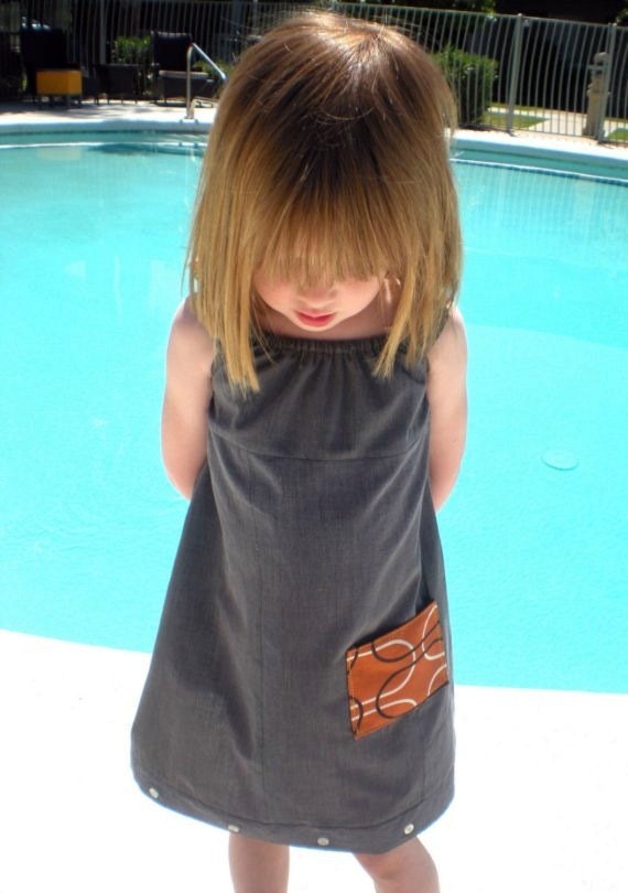 dress - Fathers Day gift, girls upcycled "my Daddy's shirt  - dress" recycled eco friendly baby toddler 12 months, 2T 3T 4T 5T