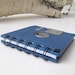 Floppy Disk Mini Notebook in Brilliant Blue Recycled Geek Gear Blank