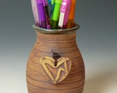 Earthy Vase Pencil Holder