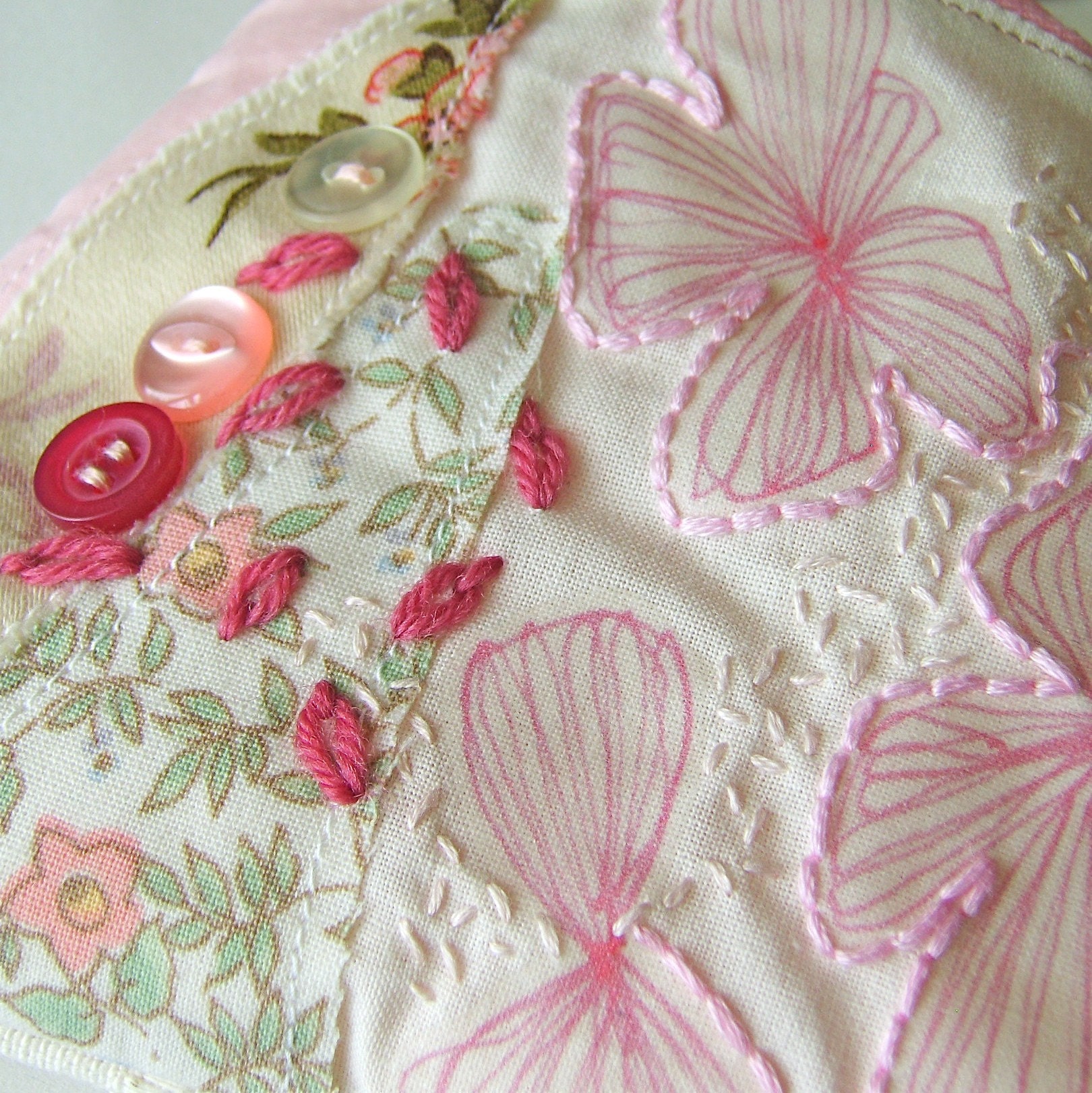 Hydrangea Pinks Petite Purse