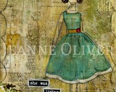 She Was Living Her Purpose Print