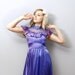 Vintage Princess Dress - Amethyst Purple Romantic Ball Gown - Small Costume Homecoming Queen