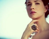 Bolete Gill Sculpture Ring