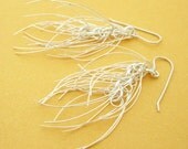 Silver Cascade Earrings