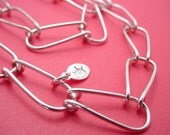 Structured U Links Necklace