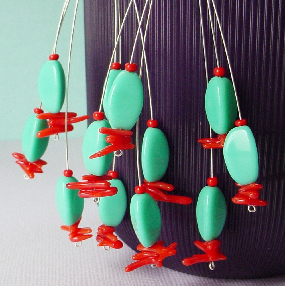 Prickly Pear Fireworks Earrings