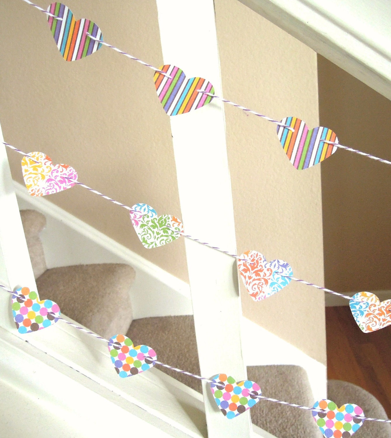 Spring Fling Garland - 3 yards - Home Decor/Wedding Garland