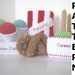 Play Food Crochet Pattern -- Fairground Food