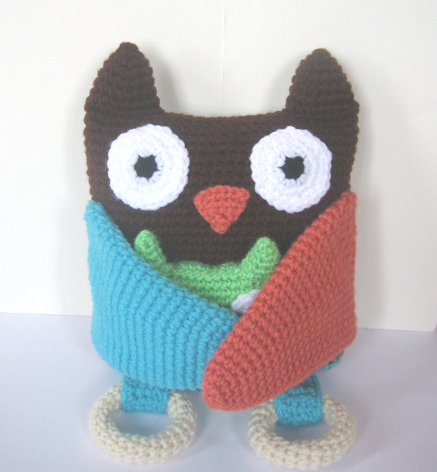 Mama and Baby Owl Crochet Pattern - finished items made from pattern may be sold