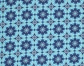 Grand Hotel Fabric by Jenean Morrison for Free Spirit, Ballroom in Azure-Fat Quarter
