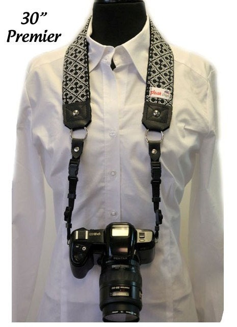 DSLR Camera straps- Crime Scene Camera Strap with quick release - Premier Editon