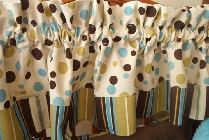 Custom Window Valance You Choose Fabrics Free Shipping When Added To A Bedding Set Order