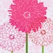 Flower Blooms 8x10 Art Print in YOUR custom color scheme