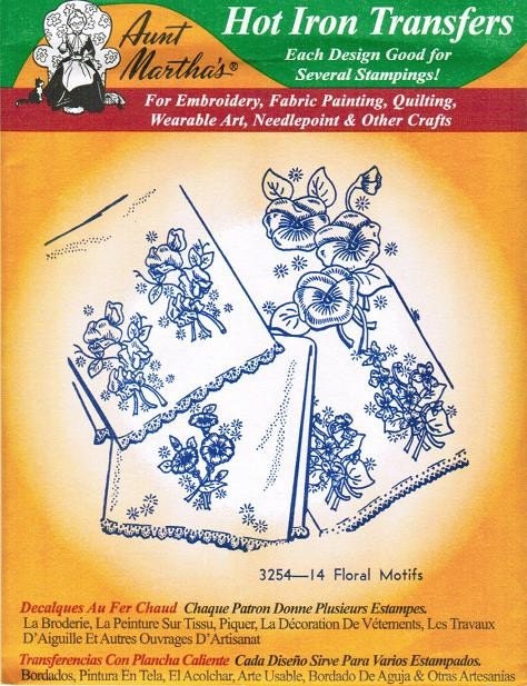 14 Floral Aunt Martha's Embroidery Transfer by paulitransfers