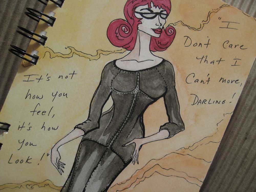 Handmade Notebook Its Not How You Feel Its How You Look