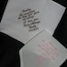 Monogrammed Embroidered Ladies Bridal and/ or Mens Wedding Handkerchief