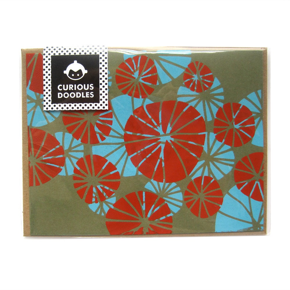 Screen Printed Eco Friendly Blank Card