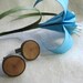 Reserved listing for Caitlin - Rustic Bradford Pear Twig Wooden Cuff Links by Tanja Sova