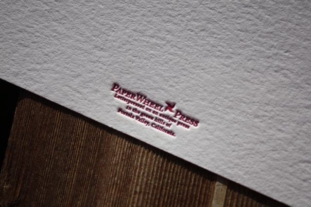 Letterpress 'I love you more than my iphone' geek, cards with matching envelope