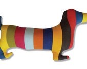 New Happy DOXIE SILHOUETTE DACHSHUND pillow