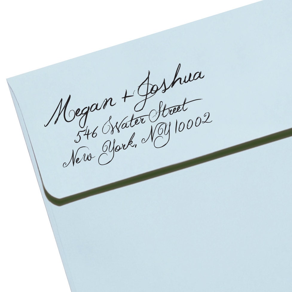 Personalized Eco Friendly Self Inking Stamp Wedding Gift, Return Address, Etsy Shop Labels "Name31"