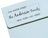 Personalized Self Inking Stamp Wedding Gift, Return Address, Etsy Shop Labels "Name44"