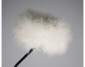 50's Vintage Marabou Feather Pill Box Hat