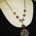 Wire Wrapped Necklace Statement Necklace