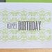 Happy Birthday letterpress card