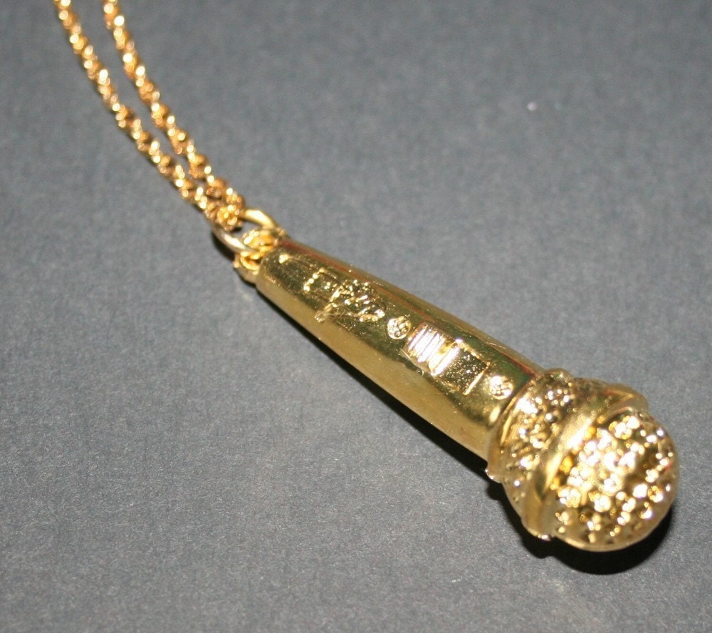 Gold Microphone
