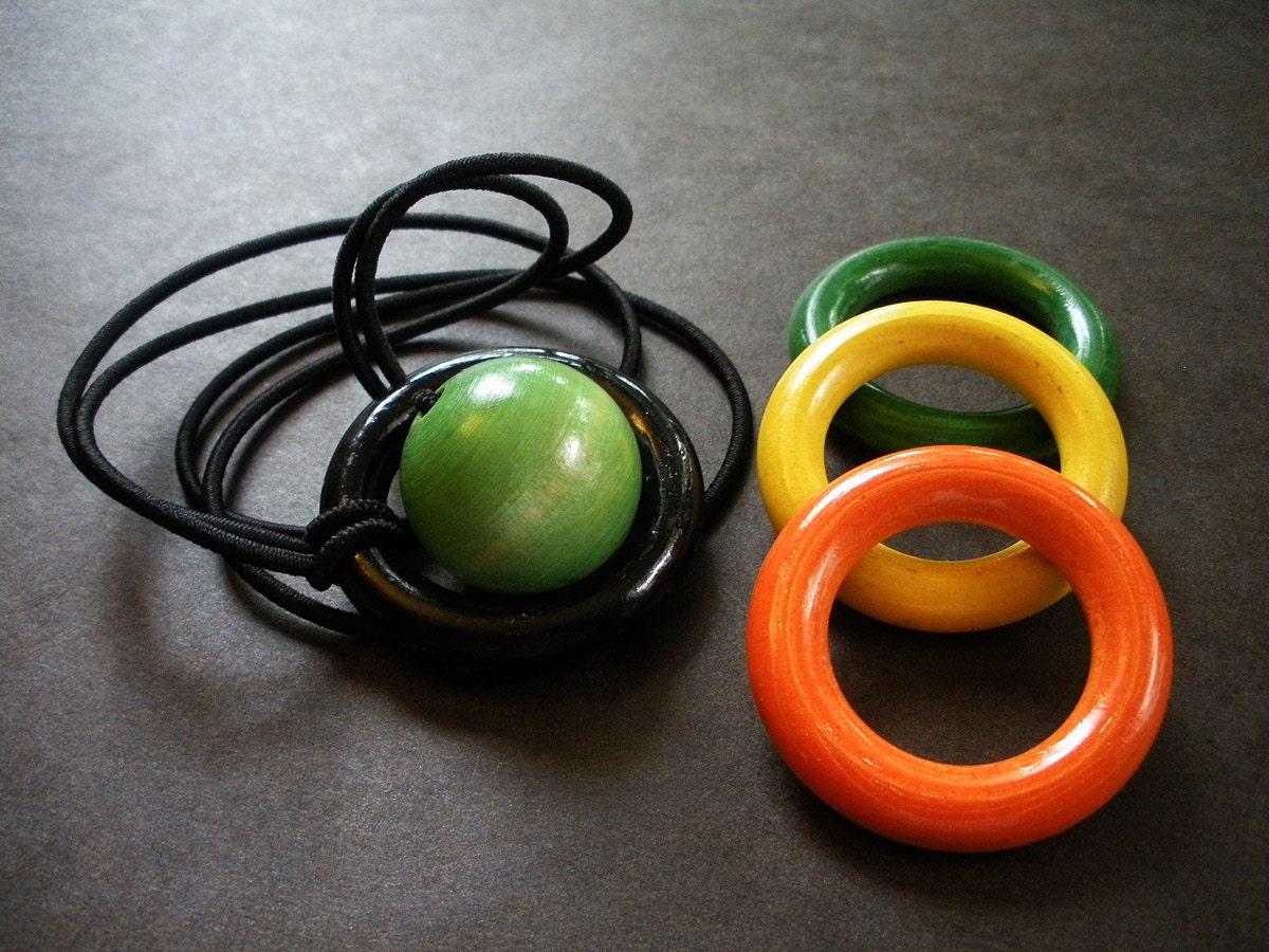 Orbit Natural Hair Tie Ponytail Holder Set