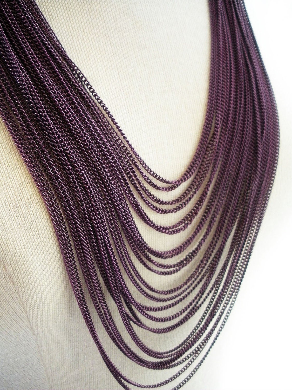 Purple Rain Fluidity Necklace
