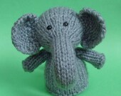 Elephant Toy Knitting Pattern (PDF)