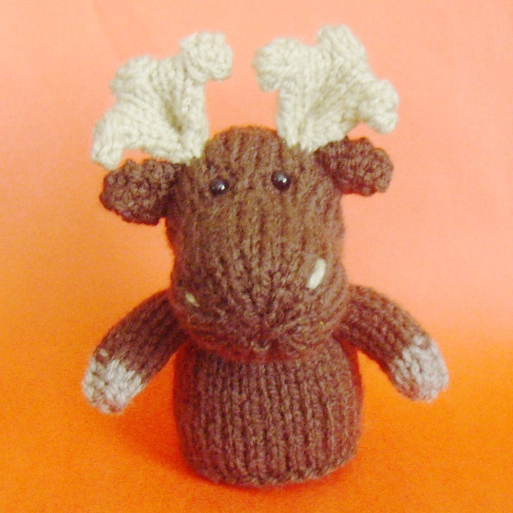 Moose Toy Knitting Pattern (PDF)