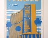 Phoenix Travel Poster print