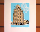 Icons of Phoenix - Luhrs Tower AP Screenprint
