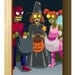 Zombie Halloween Geeky Greeting Card