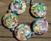 Handmade lampwork beads...Gypsy Moon