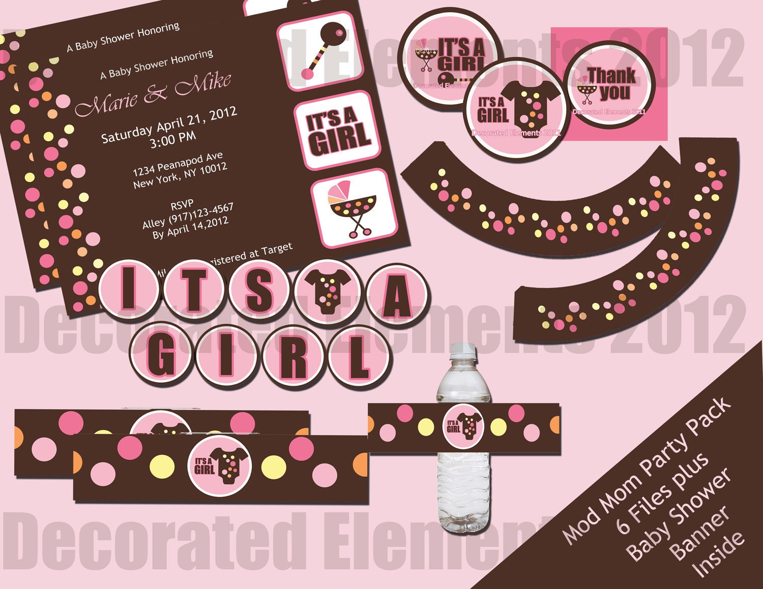Mod Mom Party Pack