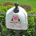 Look Who's One Owl 1st Birthday Chenille Bib - JULIANNE ORIGINALS