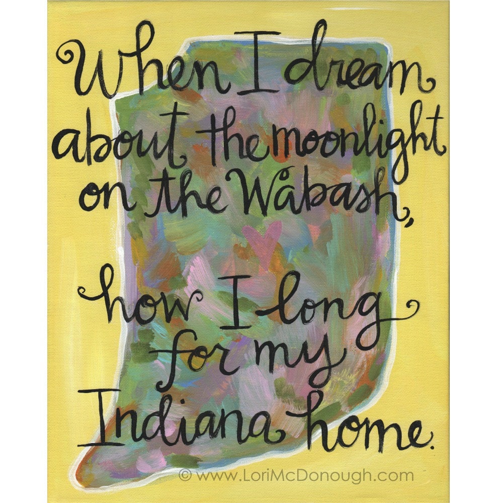 Back home again in Indiana