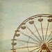 Baby Nursery Carnival Photography Prints, pastel fair, balloons, ferris wheel, childs room, magical, wall art, mini collection, set - 4x4