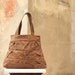 Crisalide bag in toasted brown