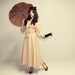 40s 50s LILLI ANN Coat - Fit n Flare Trench - Double Breasted Jacket - SM