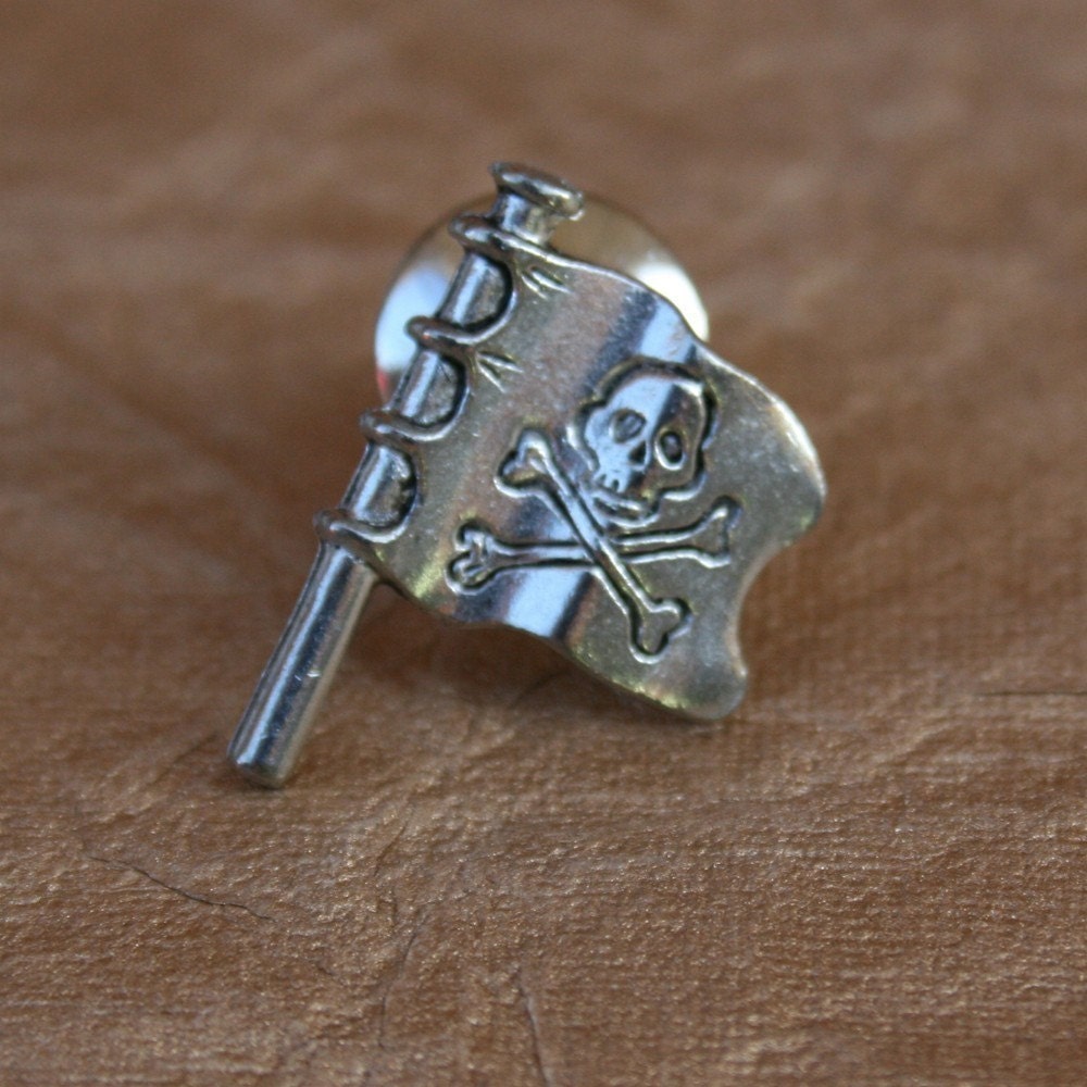Tie Tack - Pirate Flag