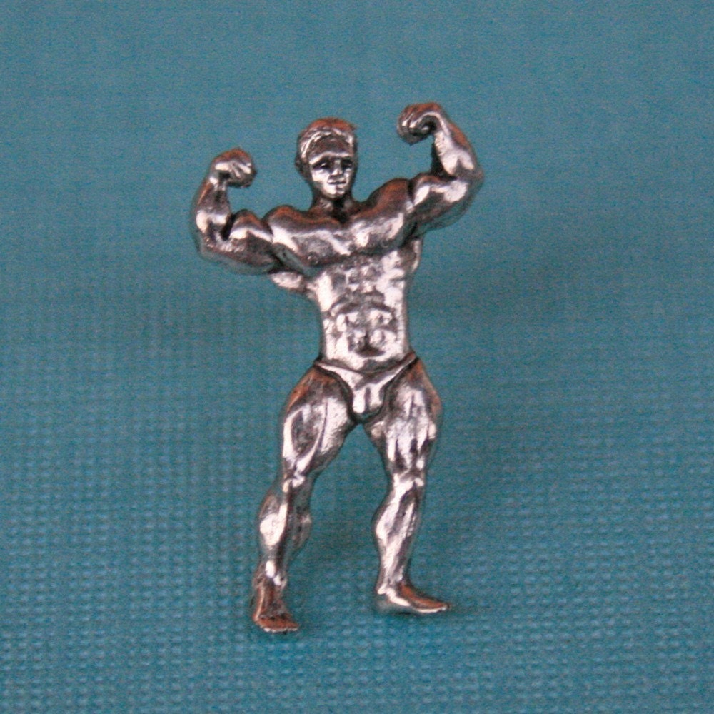 Tie Tack - Body Builder