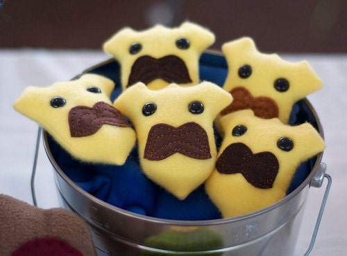 The Deputy - Badge With Mustache Plush