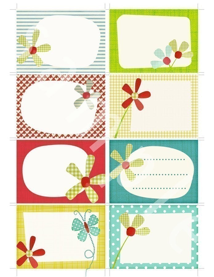 Printable scrapbook journal cards - make labels, tags and Scrapbook Journal cards.