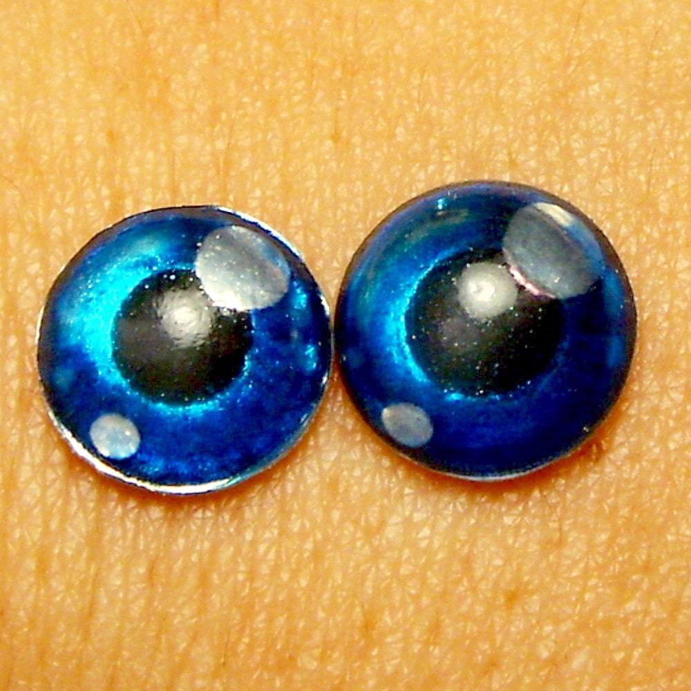 Doll Irises 11mm metallic color Anime Blue